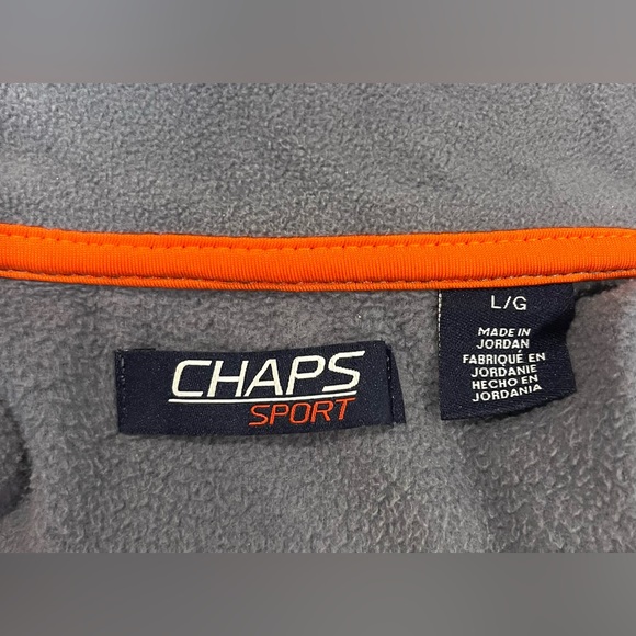 Chaps Sport Fleece Half Zip - Picture 2 of 2